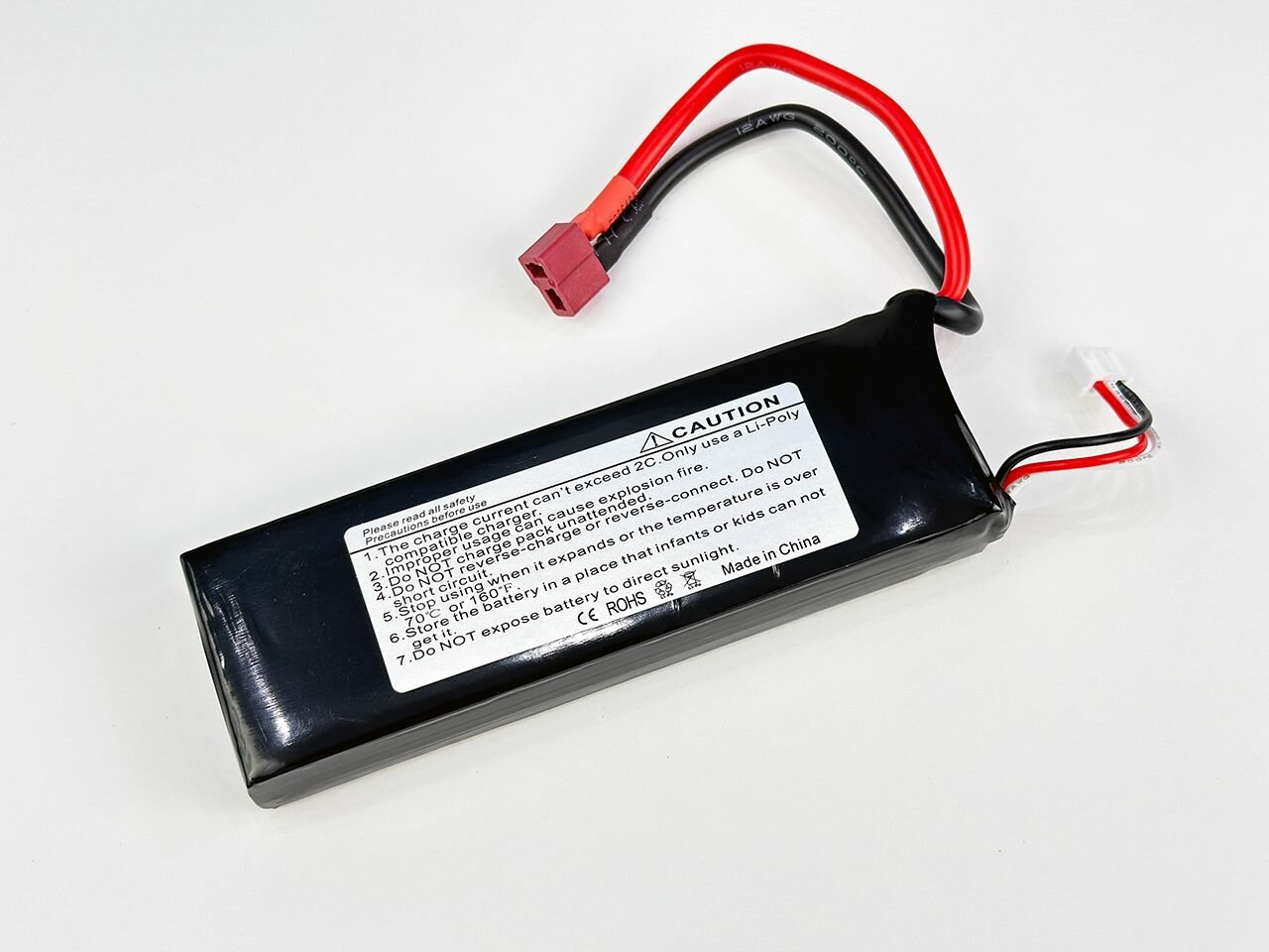Аккумулятор Li-po B&C 5000 MAH 7.4v (2s), 50C, T-plug, Soft case — фото 1