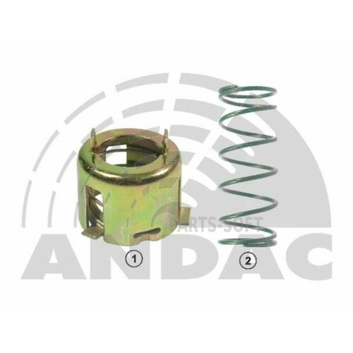 ANDAC 081050114 0810 50114_рк Z-cam м правый возвр пружины стопор VOLVO 760₽