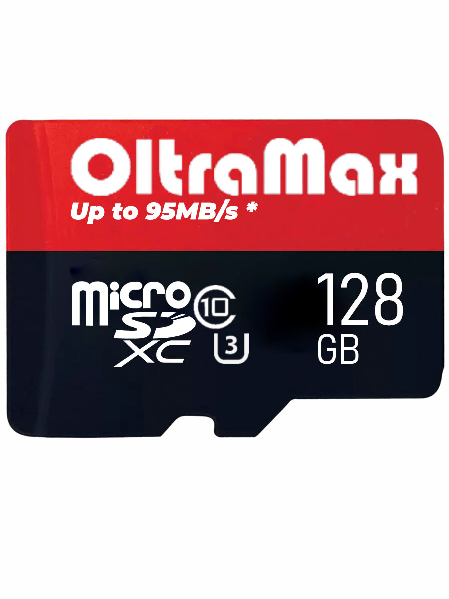 Карта памяти microSD 128 ГБ OltraMax Class 10 Premium ( OM128GCSDXC10UHS-1-PrU3 w )