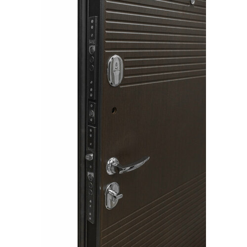 Дверь 7,5 см Гарда Серебро Темный кипарис 960L