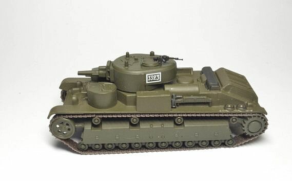 Масштабная модель 1/72, Танк Т-28 — фото 1