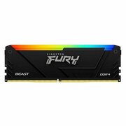 Оперативная память Kingston FURY Beast RGB 16GB 3200MHz DDR4 (KF432C16BB12A/1