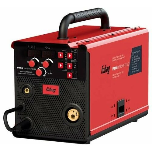 Fubag Сварочное оборудование Инверторы FUBAG Сварочный полуавтомат инвертор IRMIG 188 SYN PLUS 41380 Горелка FB 250 3m FB 250 Ergo 3m 38443 413801 47769₽