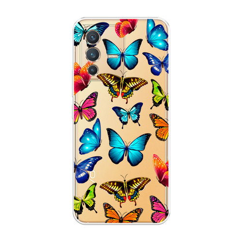 голубой, оранжевый, зеленый, золотистый, синий