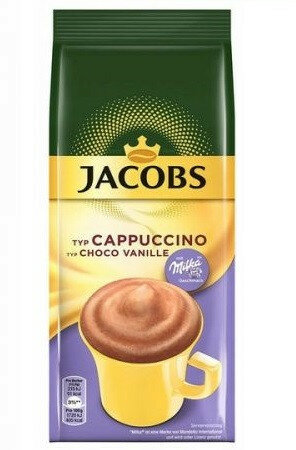 Кофейный напиток Jacobs Cappuccino TYP Choco Vanile Milka 500 гр пакет (Нидерланды) (52464)