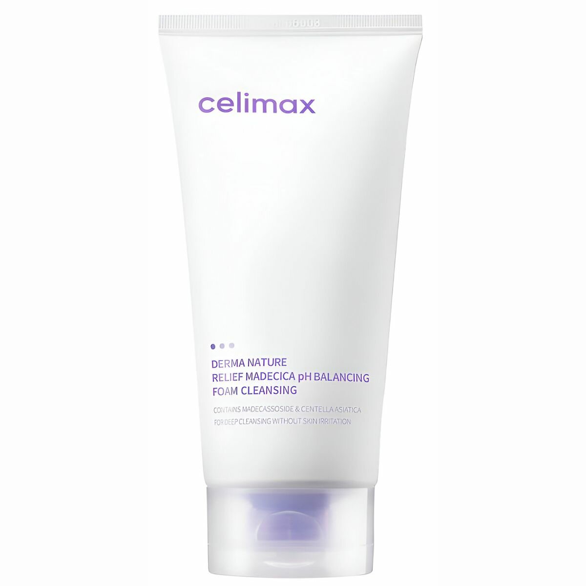 Слабокислотная пенка Celimax Derma Nature Relief Madecica PH Balancing Foam Cleansing