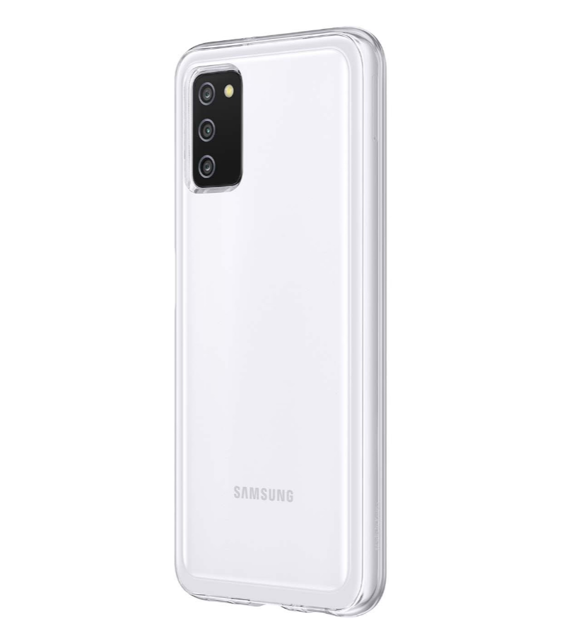 Чехол Samsung EF-QA037 для Samsung Galaxy A03s, прозрачный - фото №17
