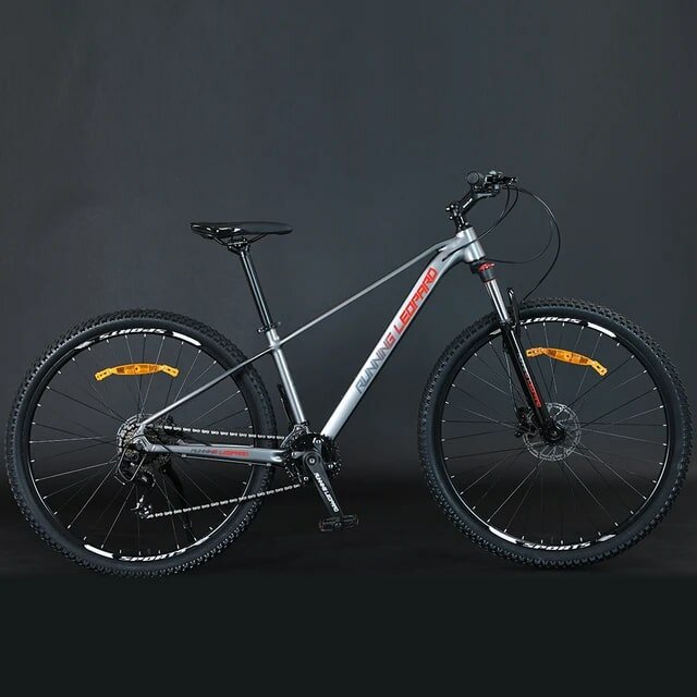 Горный велосипед МТВ алюминиевый взрослый оранжевый