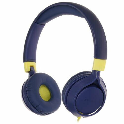 Детские наушники с микрофоном MPOW Che1 Pro цвет синийжелтый 2583₽