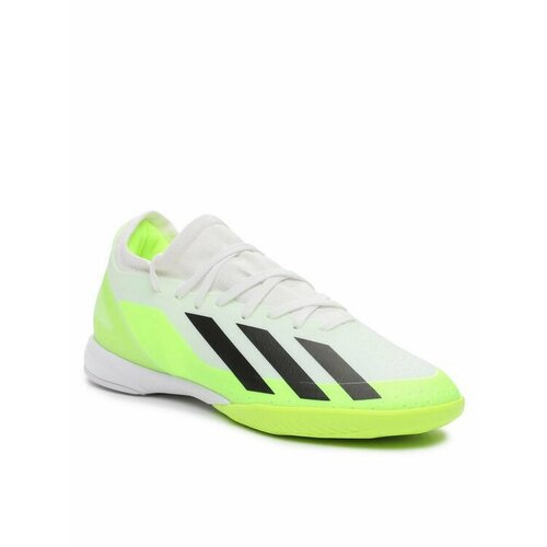 шиповки adidas шиповки adidas x crazyfast 3 tf id9337 id9337 размер 41 ru 26 5 см стопа зеленый белый Кроссовки adidas, размер EU 46, белый, зеленый