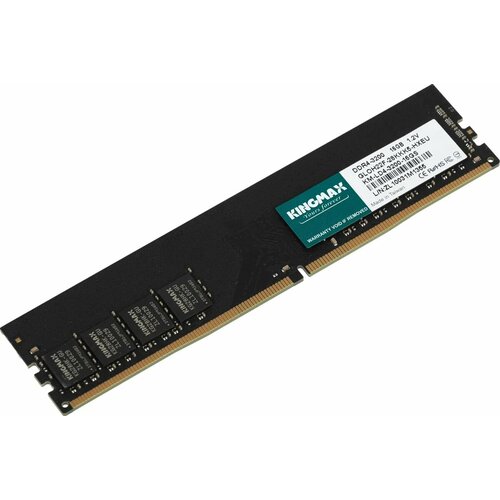 Модуль памяти DDR4 16GB Kingmax KM-LD4-3200-16GS 3200MHz CL22 288-pin 12В RTL 439000₽