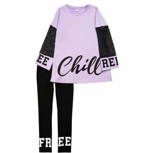 Комплект одежды BONITO KIDS, размер 140, лиловый