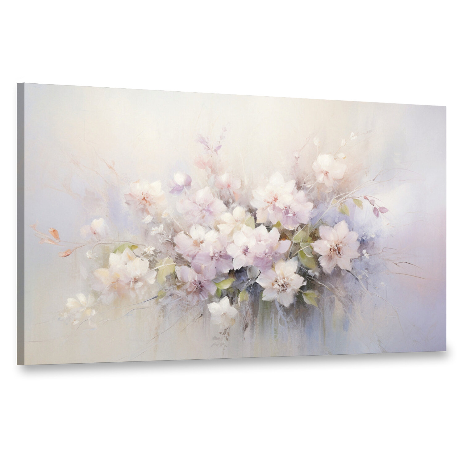 Интерьерная картина 100х60 "Весенний букет в ярких тонах"