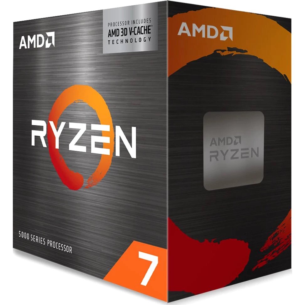 Центральный Процессор AMD RYZEN 7 5700X3D BOX (Vermeer, 7nm, C8/T16, Base 3,00GHz, Turbo 4,10GHz, Without Graphics, L3 96Mb, TDP 105W, SAM4)