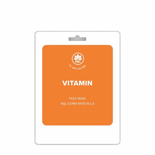 Маска тканевая для лица, витамины / NAME SKIN CARE 22 гр