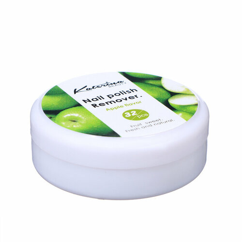 Салфетки для снятия лака гель-лака аромат яблока 32 шт 228₽