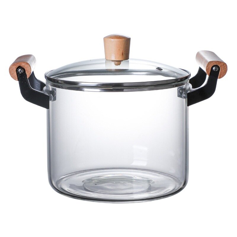 фото Кастрюля, боросиликатное стекло, 3,5л, 13,5см