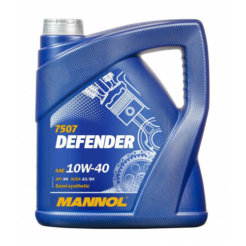 фото Масло моторное mannol defender 10w40 4l