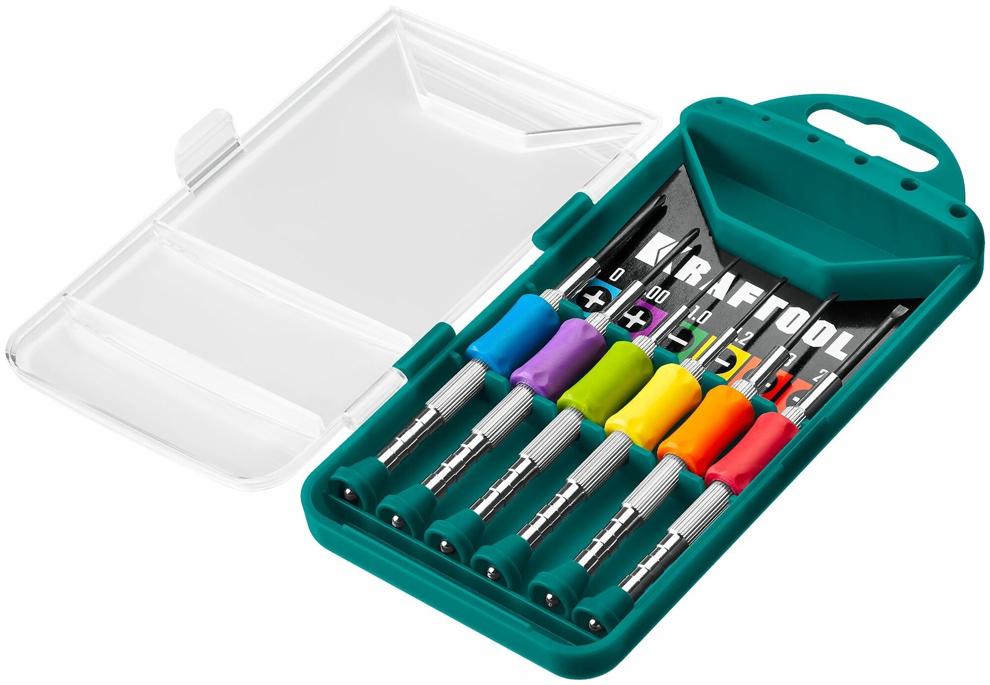 Набор часовых отверток для точных работ Kraftool Precision-6 6 предм. (25679)