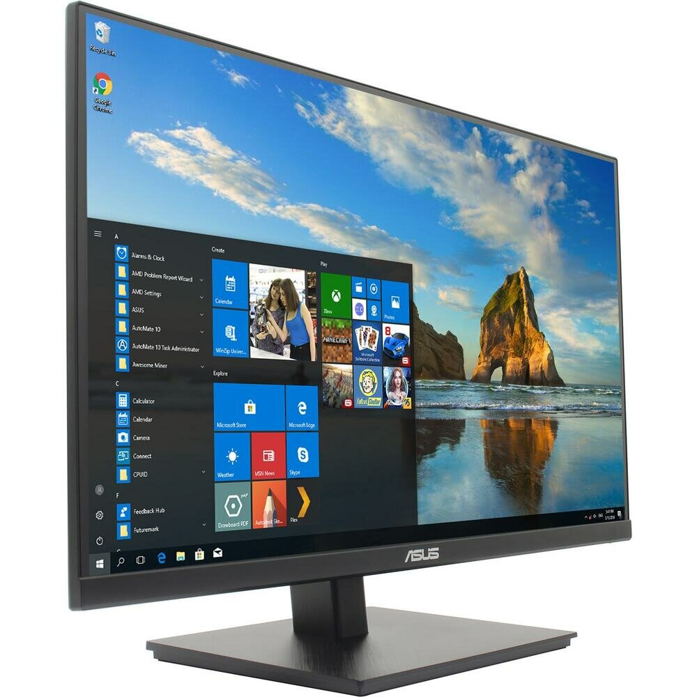 Монитор 27" ASUS VA27AQSB Черный 90LM06G3-B02170