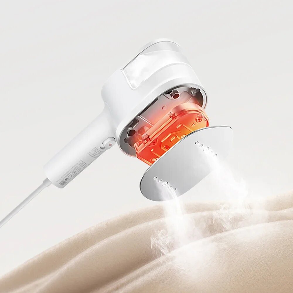 Отпариватели Для Одежды Xiaomi Портативный отпариватель Xiaomi Mijia 1200 Вт, EU, Белый