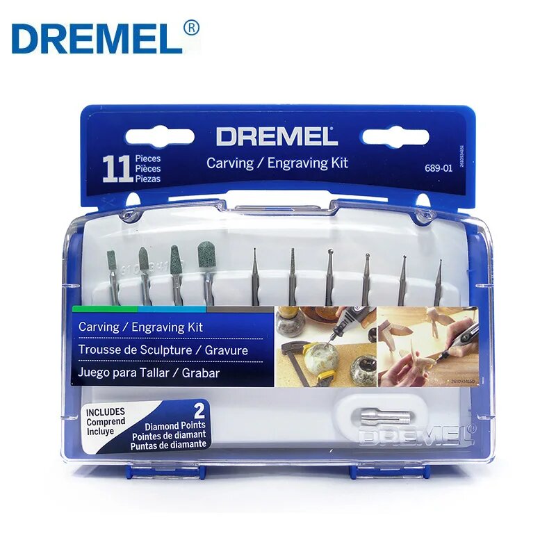 Набор насадок Dremel для шлифования