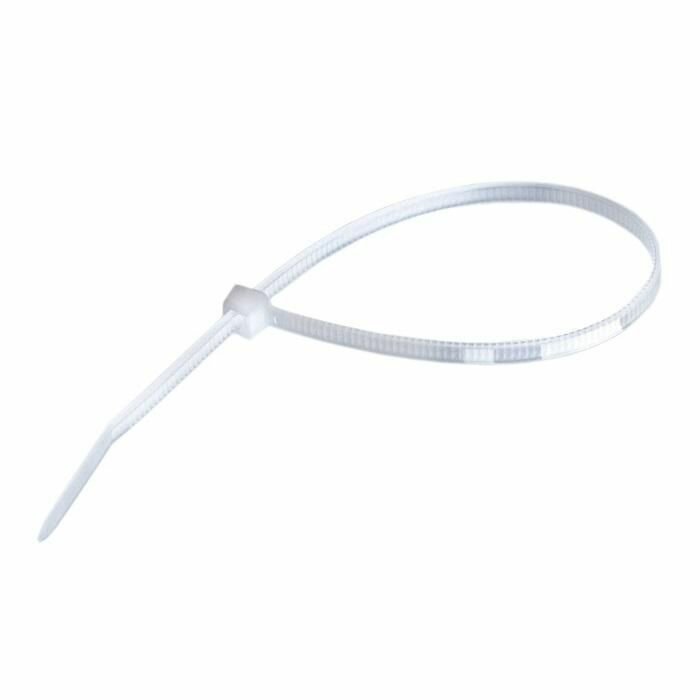 Стяжка нейлоновая 3.6х250мм бел. (уп.100шт) SUPRLAN 06-1024