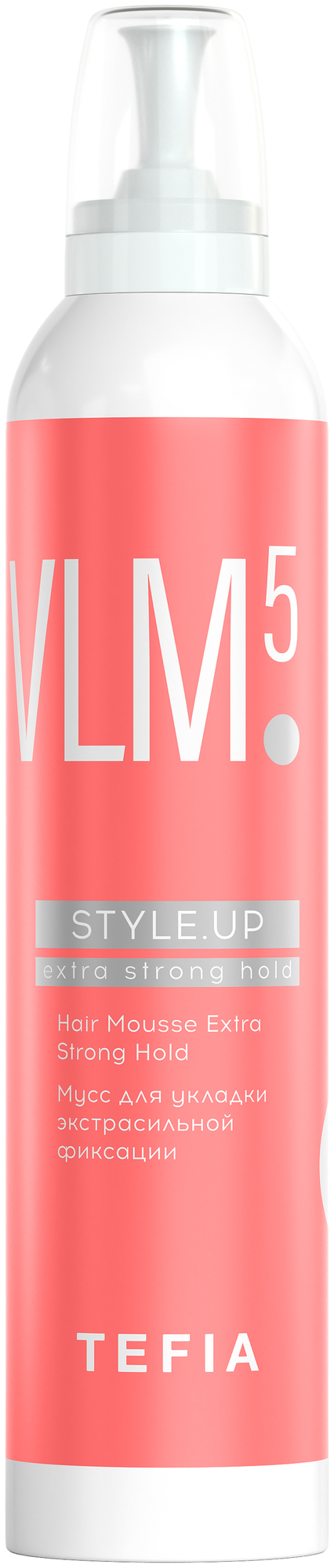 TEFIA Style.Up Мусс для укладки экстрасильной фиксации / Hair Mousse Extra Strong Hold, 300 мл