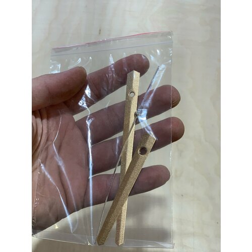 Стрелки для часового механизма, Золотой жук, крашенные металлические золотого цвета,