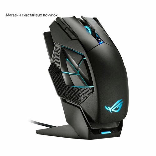 Беспроводная игровая мышь ROG Spartan X PAW3370 19000 точекдюйм 168 г черная 29064₽