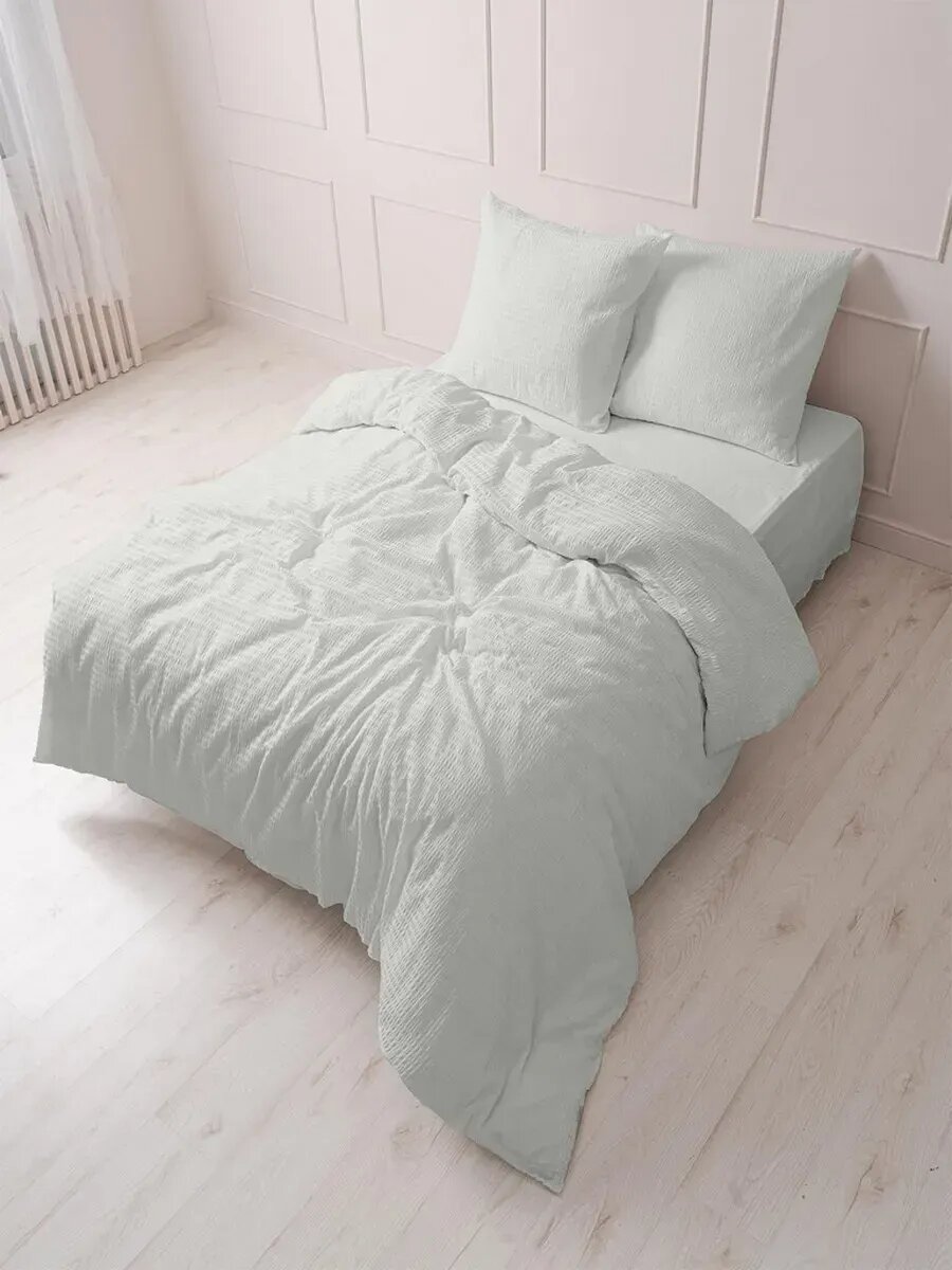 Постельное белье Дуэт (Семейный) Гофре — фото 1