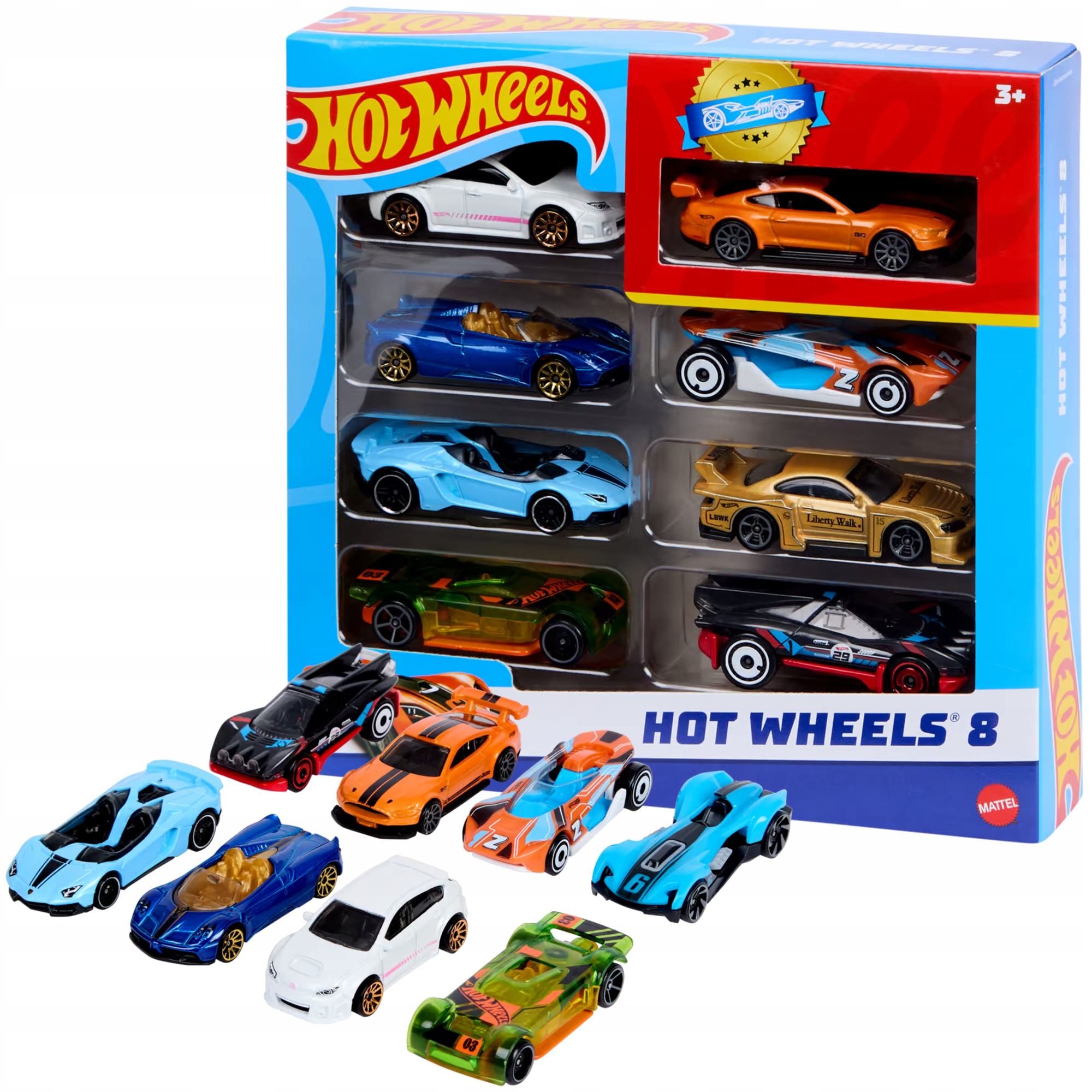 Подарочный набор Hot Wheels 8 машинок HPV78 — купить c доставкой