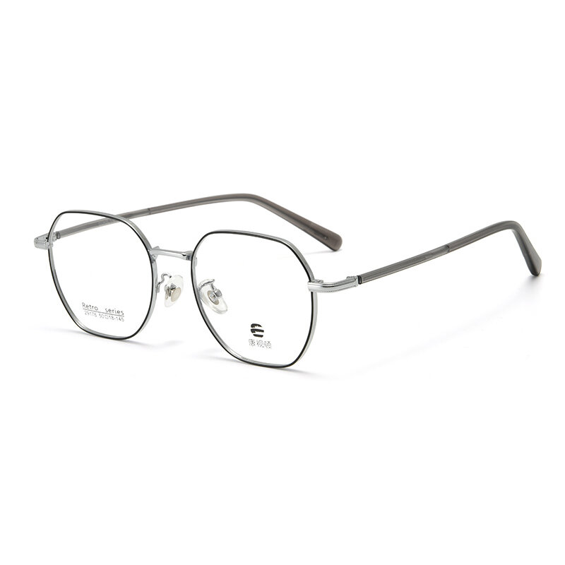 Cornstone Alloy Irregular Shape Eyeglass Frames Unisex 50