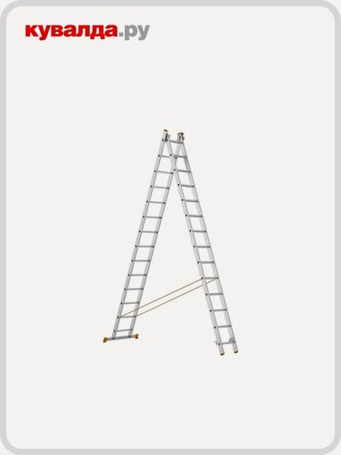 Изображение товара Лестница-стремянка двухсекционная Сарайлы-М (Sarayli) 2х14