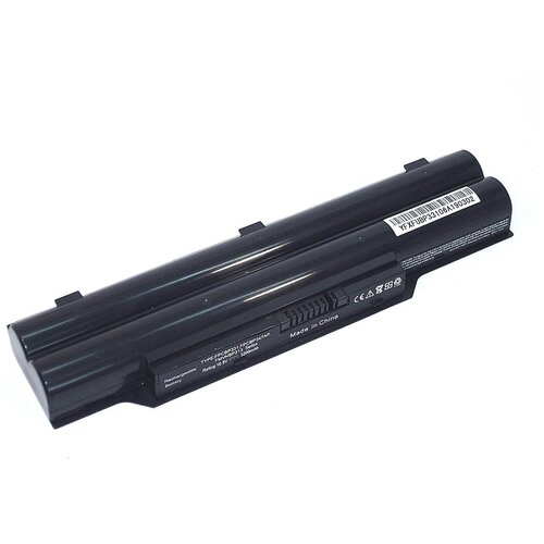 Аккумуляторная батарея для ноутбука Fujitsu LifeBook A532 10.8V 5200mAh FMVNBP213 OEM аккумуляторная батарея для ноутбука fujitsu lifebook fmvnbp229 10 8v 4400mah bp229 3s2p oem черная