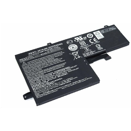 Аккумуляторная батарея для ноутбука Acer Chromebook C731 (AP16J8K) 11.1V 4050mAh 45Wh