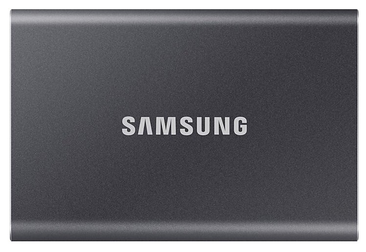 Портативный SSD Samsung T7, 500Gb, Titan Grey (MU-PC500T/WW)