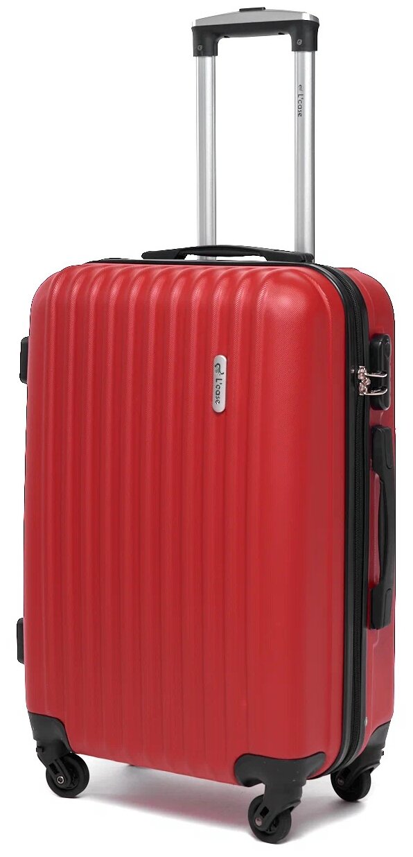 Чемодан L'Case Krabi M Red / M Красный