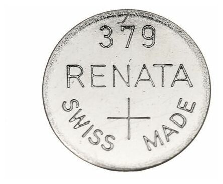 Батарейка renata R379 (SR521SW) 1.55 В