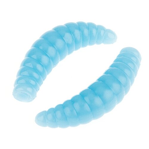 Силиконовая приманка на форель Akara Trout Time Maggot 1,6 Сыр 41мм. (10 шт) 463