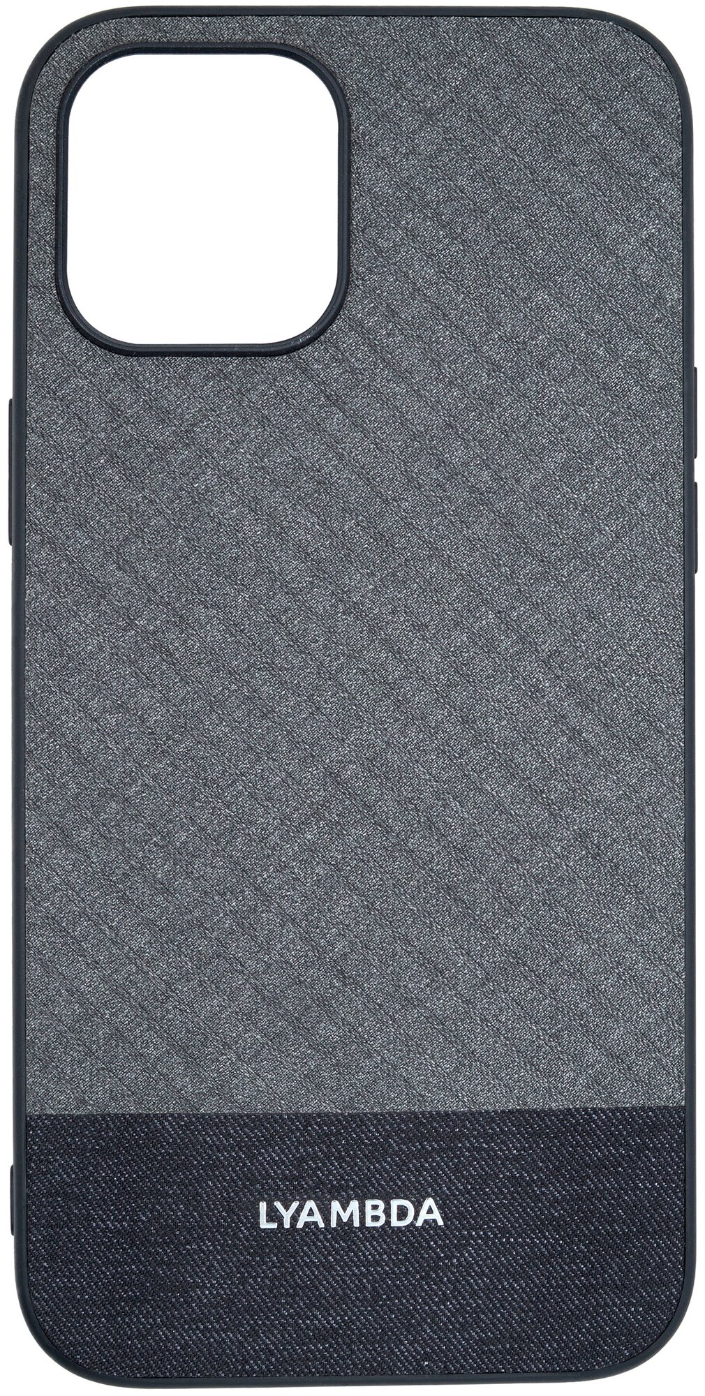 Чехол LYAMBDA EUROPA для iPhone 12 Pro Max (LA05-1267-GR) Grey Strip