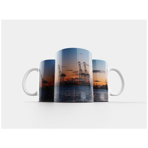 фото Кружка "эльба, гамбург, берег эльбы" 320 мл lotsprints