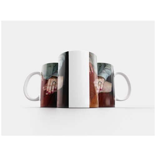 фото Кружка "руки, контакт, связь" 320 мл lotsprints