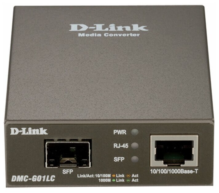 Медиа-конвертер D-link DMC-G01LC Gigabit Ethernet в Gigabit SFP, rev /A2A, /C1A