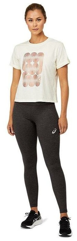 Тайтсы беговые Asics High Waist Performance Black Heather (US:L)