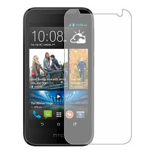 HTC Desire 310 защитный экран Гидрогель Прозрачный (Силикон) 1 штука