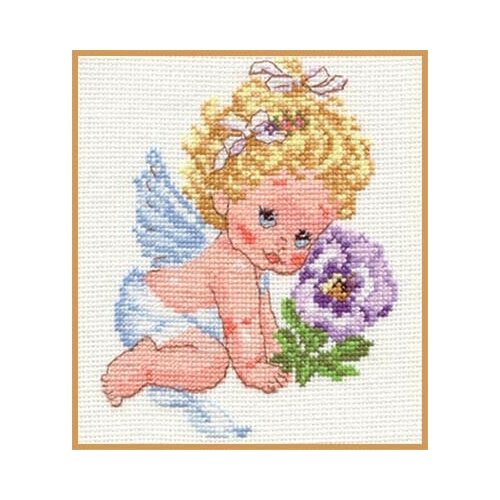 Набор для вышивания Алиса 0-014 Ангелок счастья 12 х 14 см