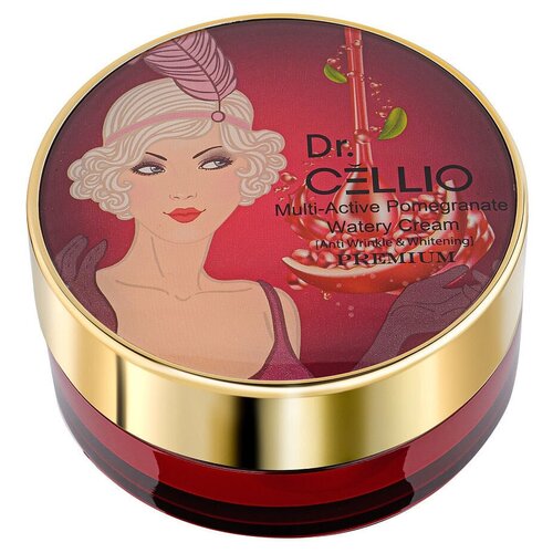 Мультиактивный легкий крем с экстрактом граната Dr.CELLIO Multi-Active Pomegranate Watery Cream (100 мл)