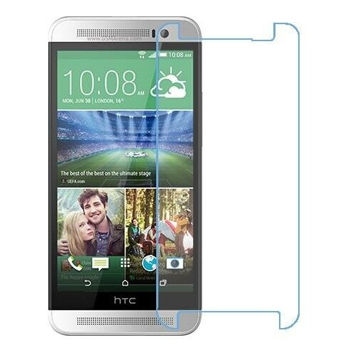 HTC One (E8) защитный экран из нано стекла 9H одна штука