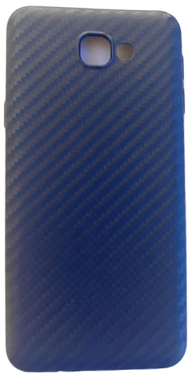 Чехол силиконовый для Samsung J570F Galaxy J5 Prime HOCO Delicate shadow series синий